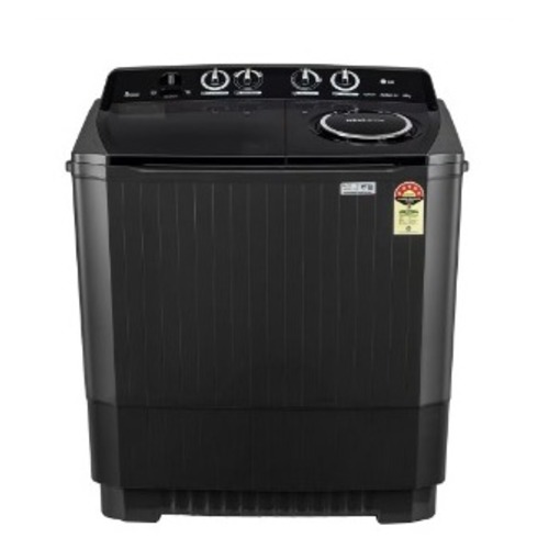 LG 8.5Kg Semi Automatic Top Load Washing Machine Roller Jet Pulsator + Soak Full Black P8535SLMZ.ABLQEIL